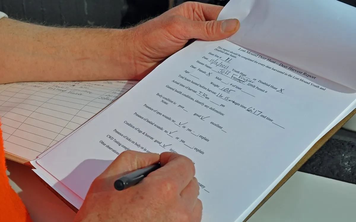 Reviewing a printed document by hand