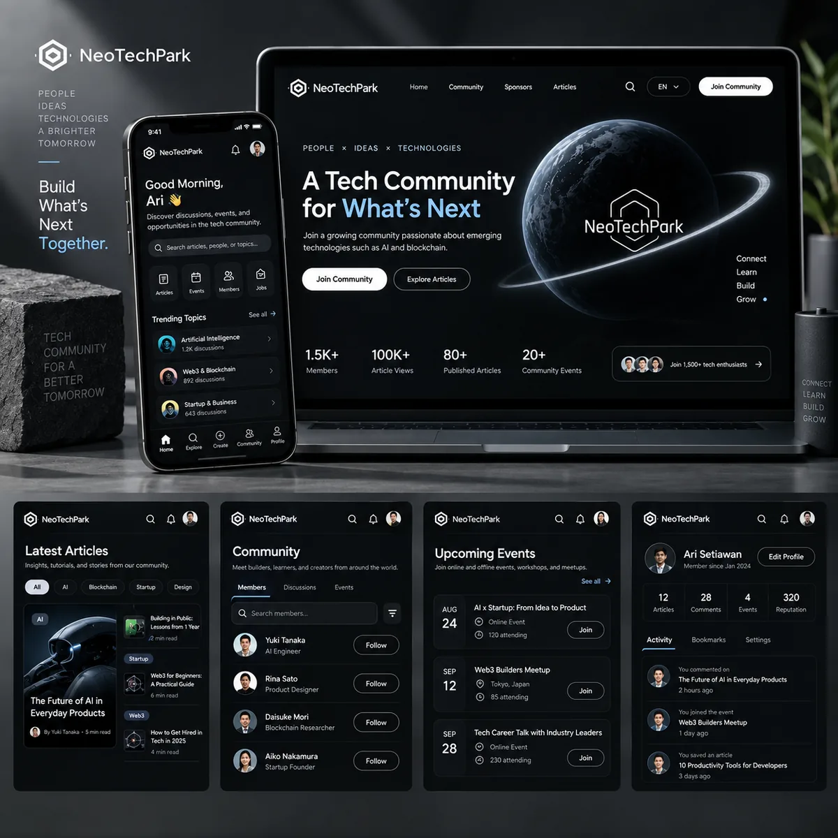 NeoTechPark Community & Content Platform