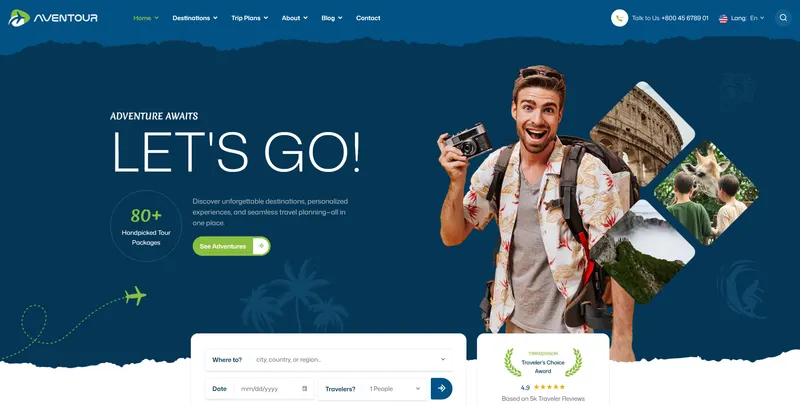 Destination Management & Holiday Planner