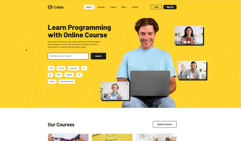 E-Learning Platform & Training Hub